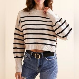 Striped Easy Street Cropped Sweater
FREE PEOPLE